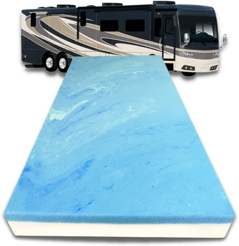 FoamRush RV Bunk Replacement, 7 in, 34 x 75 x 7 in