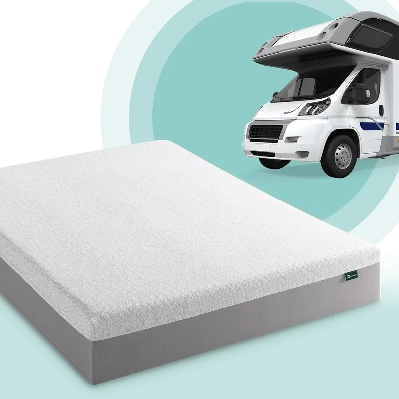 Zinus Ultima RV Memory Foam, 8 in, 60 x 74 x 8 in
