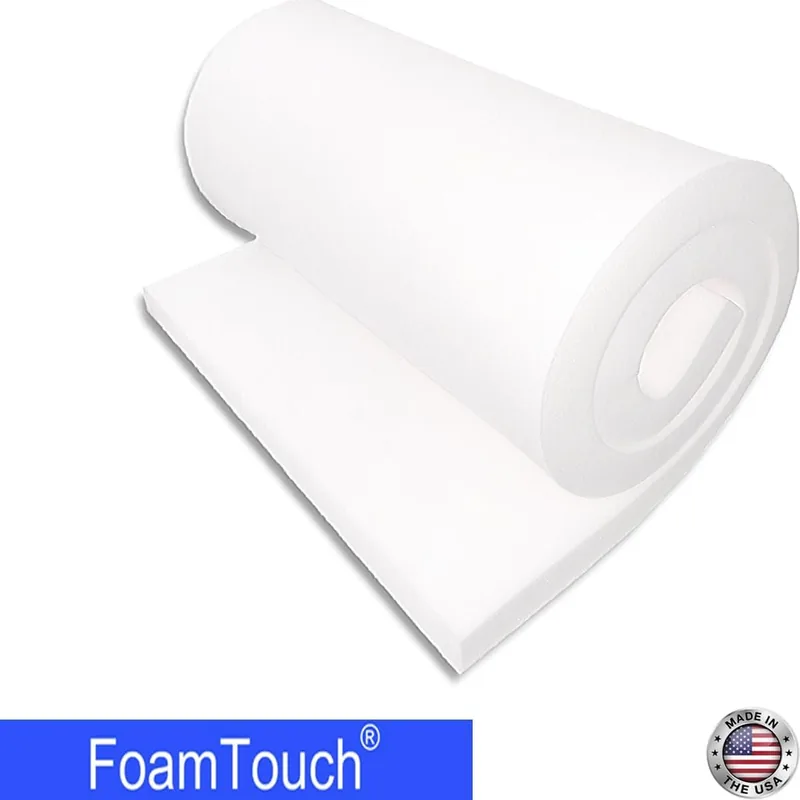 FoamTouch High Density Upholstery Foam, 6 in, 24 x 72 x 6 in